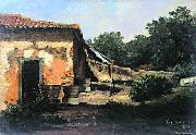 Antonio Parreiras My first oil study oil on canvas